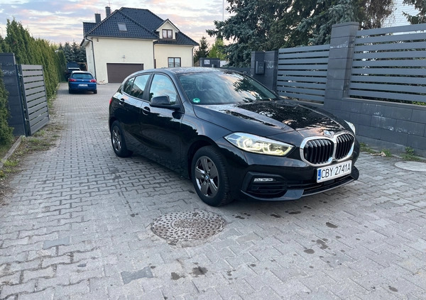 BMW Seria 1 cena 88000 przebieg: 74500, rok produkcji 2021 z Rychwał małe 211